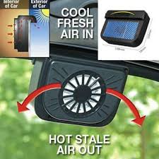 A company in new york city in the united states first offered installation of air conditioning for cars in 1933. Portable Fans Solar Powered Auto Car Window Air Vent Ventilator Air Conditioner Cool Fan Uk Home Furniture Diy Peppermilk Eu