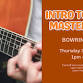 'Intro to music' masterclass at Bowring Park event image