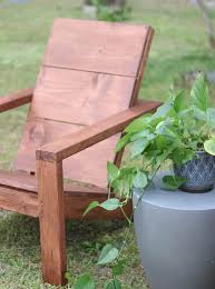 This dark brown adirondack chair is inspired by polywood furniture. Ana White 2x4 Modern Adirondack Chair Off 73