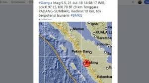 Info gempa bmkg bmkg hari ini gempa terkini gempa sulawesi utara musik : Kumpulan Berita Gempa Padang Padang Diguncang Gempa 5 2 Sr Kedalaman 14 Km
