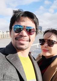 Manny Pacquiao enjoys a London adventure during time off ahead of Adrien  Broner fight