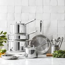 San antonio , tx 78256. All Clad D5 Stainless Steel 10 Piece Cookware Set Williams Sonoma