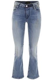 Rta Kick Flare Jeans Wf8202 180 Lmed Blue Italy Station By Gd