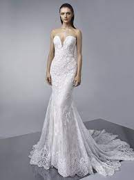 Megan The Modern Mermaid Dress Of Your Dreams This Full Length Gown Features A Sultry Plungin Enzoani Wedding Dresses Wedding Dresses Wedding Dress Prices