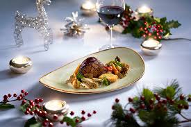 Beef tenderloin is the name of the large cut of beef before it is sliced into steak. Hugo S Christmas Eve Set Dinner Chocolate Poached Aubrac Beef Tenderloin And French Foie Gras Nuggets Exquisite Taste