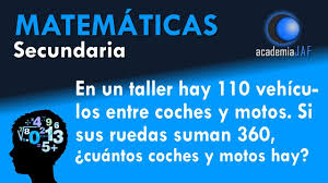 Temario de matematicas de tercer grado de secundaria. Problema Resuelto Con Sistema De Ecuaciones Lineales Ejemplo 4 Matematicas Secundaria Youtube