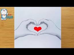 Farjana Drawing Academy Youtube Heart Drawing Drawings Pencil Sketch