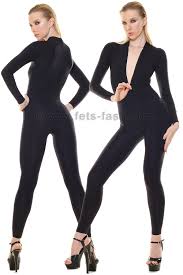 Your browser does not support html5 video. Catsuit With Front Zipper From Fets Fash In All Lycra Colors Flexible And Durable