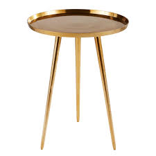 Gold Metal End Table Maisons Du Monde Metal End Tables End Tables Furniture