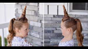 Easy hairstyles for long hair. Unicorn Hair Tutorial For Halloween Or Crazy Hair Day Youtube