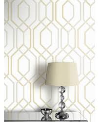 Wallpaper For Homes And Kids Bedrooms Feature Wall Wallpaper Bathroom Wallpaper Trends Gold Geometric Wallpaper