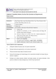 Models of the electronic application form are available for consultation to assist with preparations for applications. Pdf Labsheet 2 Feasibility Studies Function Point Analysis And Requirements Determination Instructors Muhammad Nur Akmal Academia Edu