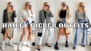 #hailey baldwin #hailey bieber #hailey baldwin style #hailey bieber style #justin bieber #candids #west hollywood #'20 #sneakers #nike #pants. Hailey Bieber Outfit Ideas Recreating Hailey Baldwin Inspired Outfits Using Items I Already Own Youtube