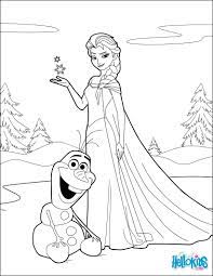 Coloring Page About Frozen Disney Movie Nice Drawing With Elsa And Her Friend Olaf C Elsa Coloring Pages Disney Princess Coloring Pages Frozen Coloring Pages