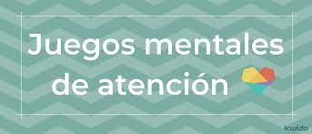 Lista de juegos para ejercitar la mente, actividades y ejercicios para niños, adolescentes, adultos y una de las formas mejores y más divertidas es con los juegos para ejercitar la mente/el cerebro. Ejercicios De Atencion Para Adultos