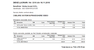 Suma de bani acordata cu anticipatie de catre o persoana pentru procurarea unui bun, executarea unei lucrari sau pentru prestarea unui serviciu. Solutie Devize De Lucrari Deviz Lucrari Campuri Suplimentare Tabel Manopera Si Materiale