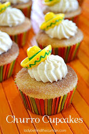 The multinational holiday cinco de mayo which is celebrated everywhere around america and mexico will be here before you know it! Churro Cupcakes Recipe Cupcake Recipes Churro Cupcakes Desserts