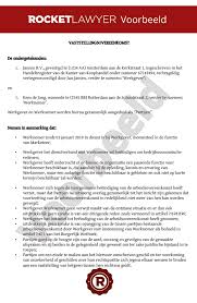 Vaststellingsovereenkomst Download Modelcontract