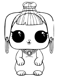 They have fashionable outfits and accessories lol surprise omg remix are already available to order. Omg Doll Coloring Pages Coloring Home