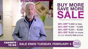 The blue color on the kitchen cabinets:. Cabinets To Go Buy More Save More Sales Event Tv Commercial Combination Featuring Bob Vila Ispot Tv