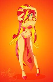 If they make the fourth or maybe the fifth movie called: Sunset Shimmer Belly Dancer By Undead Bounty Hunter On Deviantart
