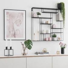 Bruka Design Wandregal 80 X 80 Cm Labyrinth Schwarz