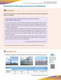Libro de geografia 2020 6 grado contestado pagina 11 detalle. Leccion 2 Acciones Locales Para Preservar El Ambiente Ayuda Para Tu Tarea De Geografia Cuaderno De Actividades Sep Primaria Sexto Respuestas Y Explicaciones