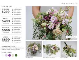 Wild Heart Flower Package Wedding Flower Packages Flower Packaging Diy Wedding Flowers