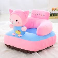 Infant Safety Seat Soft Stuffed Animal Baby Sofa Plush Baby Cushion Feeding Chair Learning To Sit Kids Back Support Plush Toy Baby Sofa Chair Baby Sofa Baby Seat