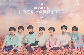 Love Yourself Concert Poster 방탄소년단 Konser Tokyo Dome Bts