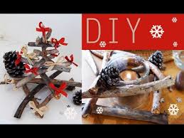 Idéal pour y déposer une tasse lorsqu'on. Diy Decoration De Noel Deco De Table A Faire Soi Meme Youtube