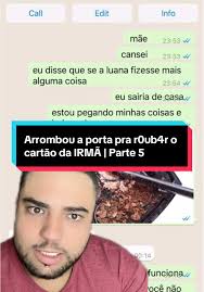 Arrombou a Porta para Roubar o Cartão da Irmã