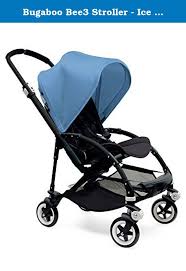 Bugaboo Bee3 Stroller Ice Blue Black Black Bugaboo Bee 3 Black Frame Stroller With Black Seat Bugaboo Bee Bugaboo Stroller Stroller