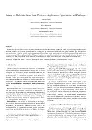 Pdf Survey On Blockchain Based Smart Contracts Applications Opportunities And Challenges