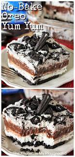 No Bake Oreo Yum Yum Oreo Dessert Recipes Baked Dessert Recipes Dessert Recipies