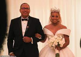 Exclusive Inside Rhoa Star Eva Marcille S 200 000 Wedding Eva Marcille Wedding Father Of The Bride
