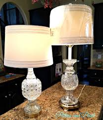 How To Clean The Inside Of A Glass Lamp Patina And Paint Glass Lamp Lamp Glass