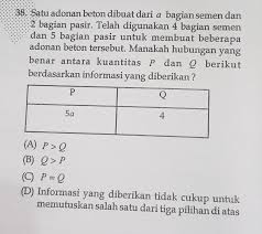 Namun, selama ini ilmuwan juga masih mencari alasan paus bermigrasi. Pertanyaan Soal Pengetahuan Kuantitatif Brainly Co Id