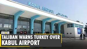 Left afghanistan's bagram airfield after nearly 20 years by shutting off the electricity and slipping away in the night without notifying the base's new afghan commander, who discovered the americans' departure more than two hours after they left, afghan military officials said. Taliban Warn Of Consequences Over Turkey S Offer To Run Kabul Airport Afghanistan English News Youtube