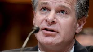 FBI's Wray says most domestic terrorism arrests this year involve white  supremacy