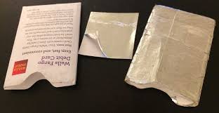 Make your card stand out using our design tools. Diy Rfid Shielding To Maybe Help Protect You As You Travel Tales Of Travel And Tech