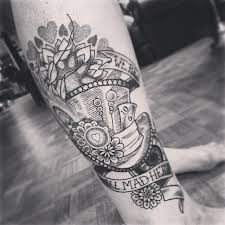 Alice In Wonderland Black And White Tattoos Alex M Krofchak On Instagram And Again Because I M A Black And White Tart Lewiscaroll Aliceinwonderland Mad Hatter Tattoo Wonderland Tattoo White Tattoo