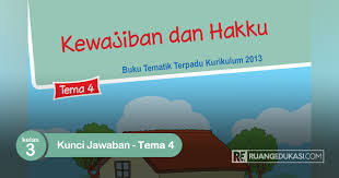 Kunci Jawaban Tema 4 Kelas 3 Kewajiban Dan Hakku Buku Tematik Kurikulum 2013 Kurikulum Buku Tema Kelas
