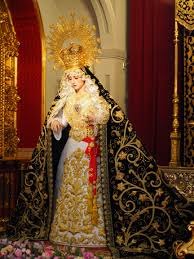 Our lady of charity, also known as our lady of el cobre, nuestra señora de la caridad del cobre or la vírgen de la caridad, is a popular m. Virgen De La Caridad Hermandad Amor Y Caridad Malaga Holy Mary Statue Our Lady Of Sorrows Mary Statue
