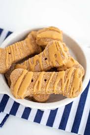 That way there are no preservatives or strange chemicals in them. Homemade Peanut Butter Dog Treats Cookie Dough And Oven Mitt