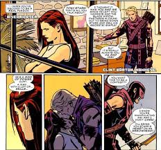 Now, speaking in general storytelling terms, having a woman die in service of the narrative, especially when it's the only female character in a core lineup. Black Widow And Hawkeye Comic Hawkeye Comic Marvel Black Widow Movie
