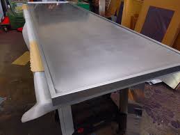 116 Stepped Edge Natural Zinc Table Top Zinc Table Zinc Table Top Interior Design Portfolio