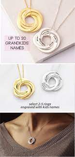Personalized Grandma Necklace With Grandchildren Names Christmas Gift For Grandmother Granny Gift Jewelry Cute Jewelry Handmade Jewelry