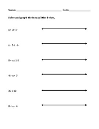 A common core curriculum textbook solutions reorient your old. Solve And Graph Inequalities Worksheet Worksheet List