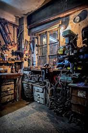 Old Workshop By Ales Nanut 500px Old Garage Garage Workshop Cool Garages